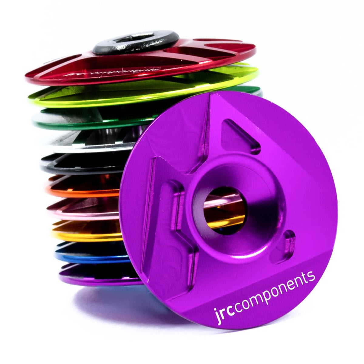 Ahead Stem Top Cap | Aluminium | JRC Logo