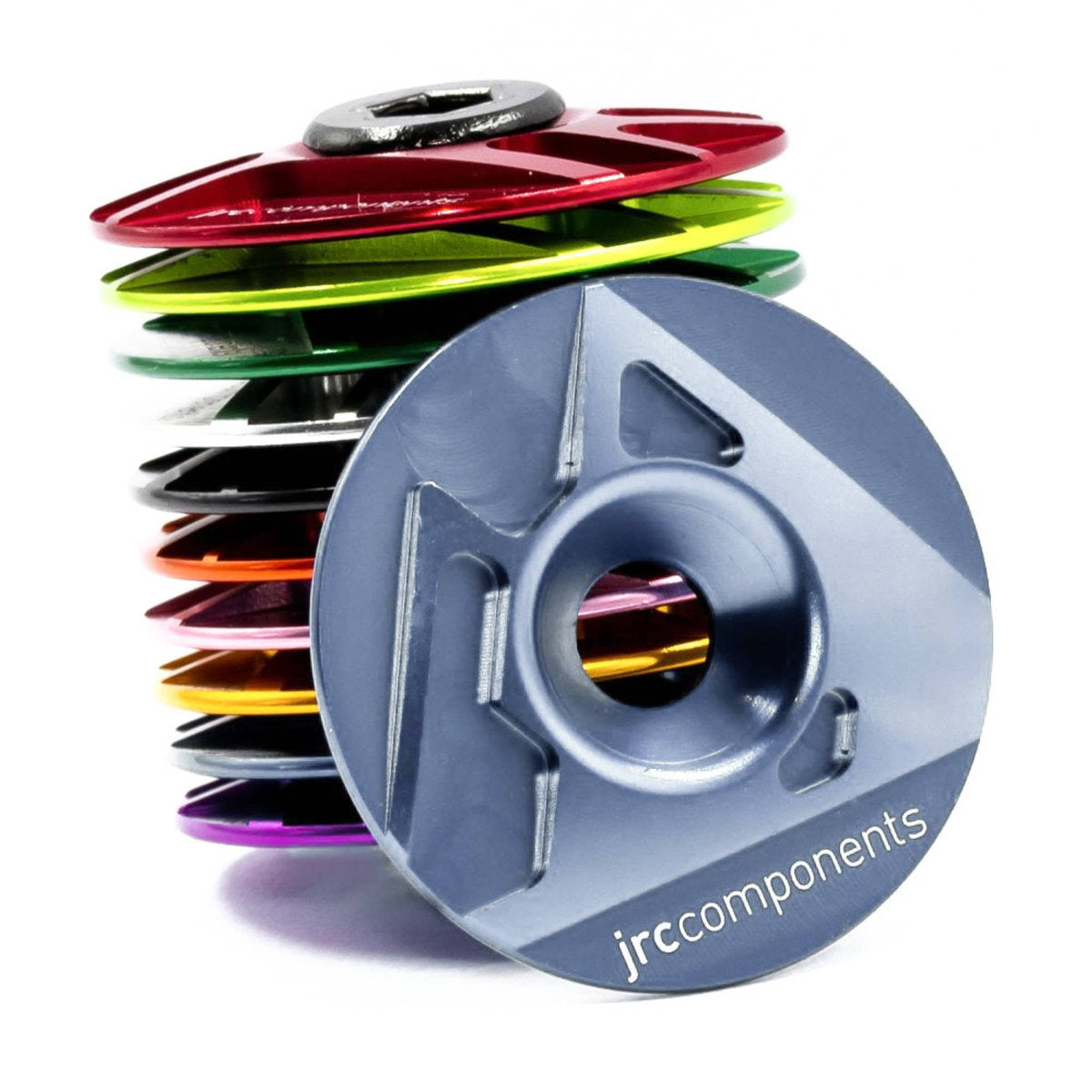 Ahead Stem Top Cap | Aluminium | JRC Logo