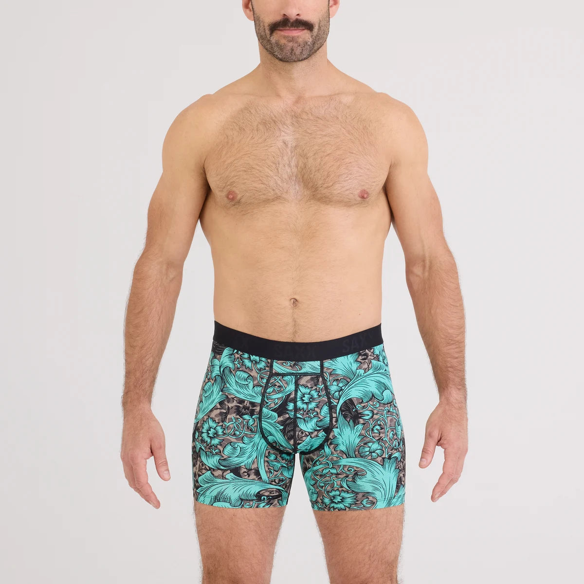 SMOOTH FLEX LIGHT COMPRESSION BOXER BRIEF FLEUR DE LEAGUE-MULTI