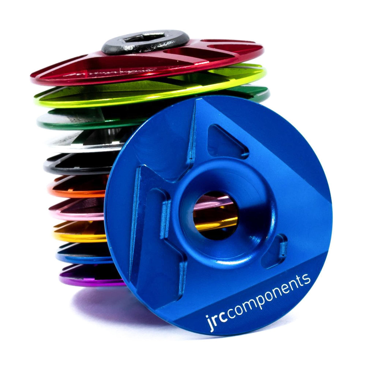 Ahead Stem Top Cap | Aluminium | JRC Logo
