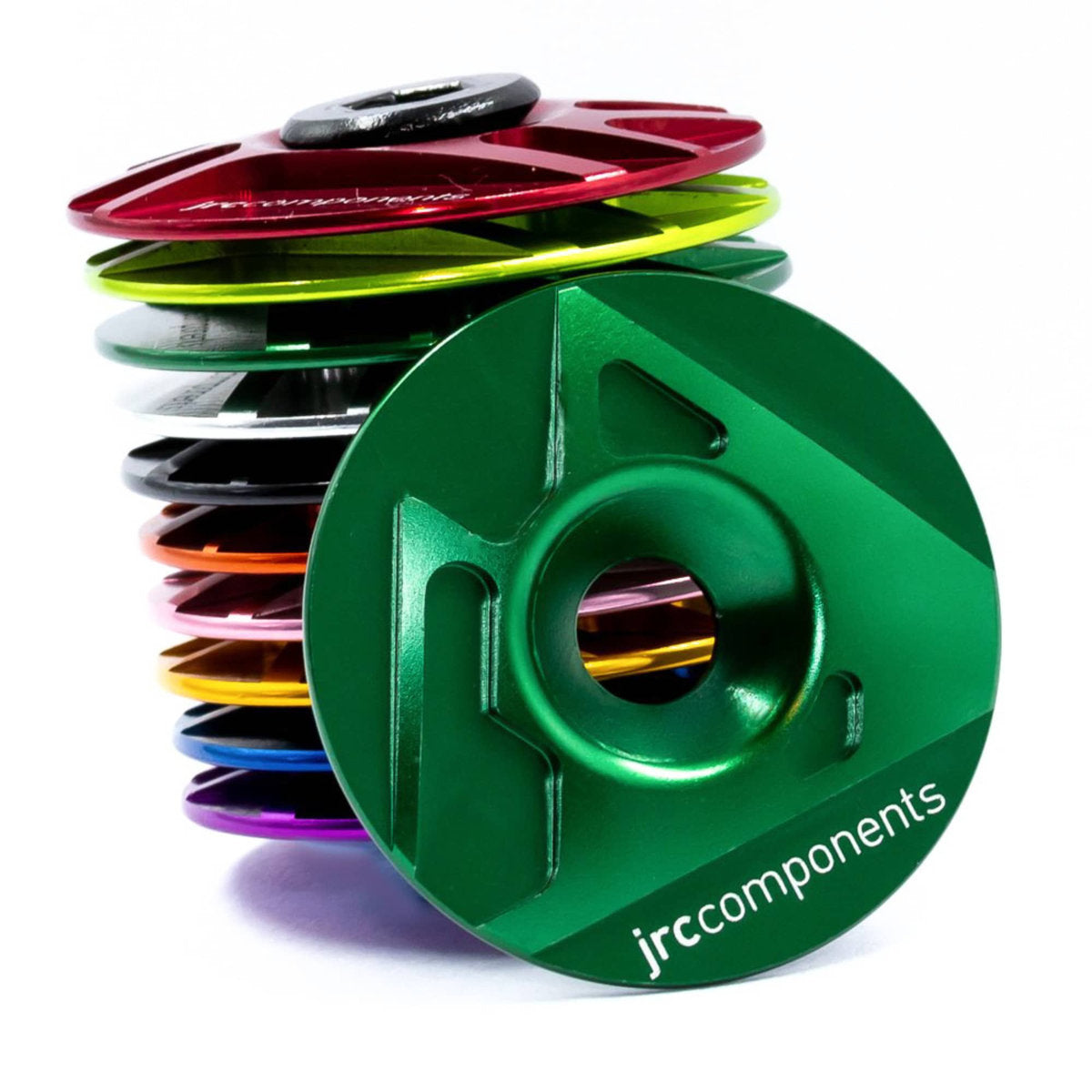 Ahead Stem Top Cap | Aluminium | JRC Logo