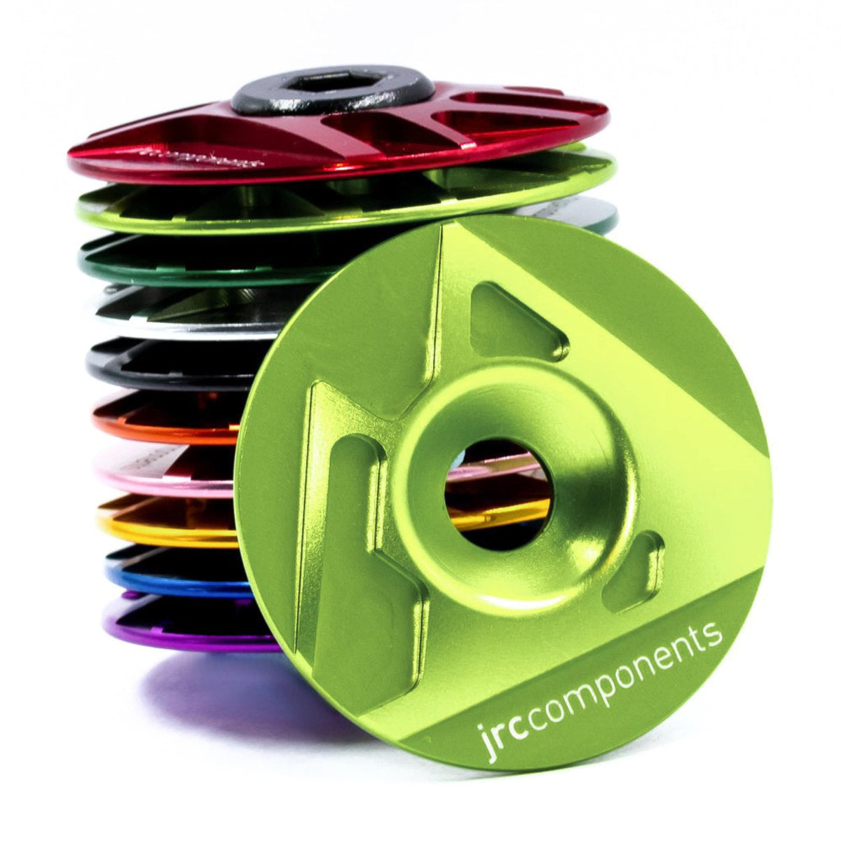 Ahead Stem Top Cap | Aluminium | JRC Logo
