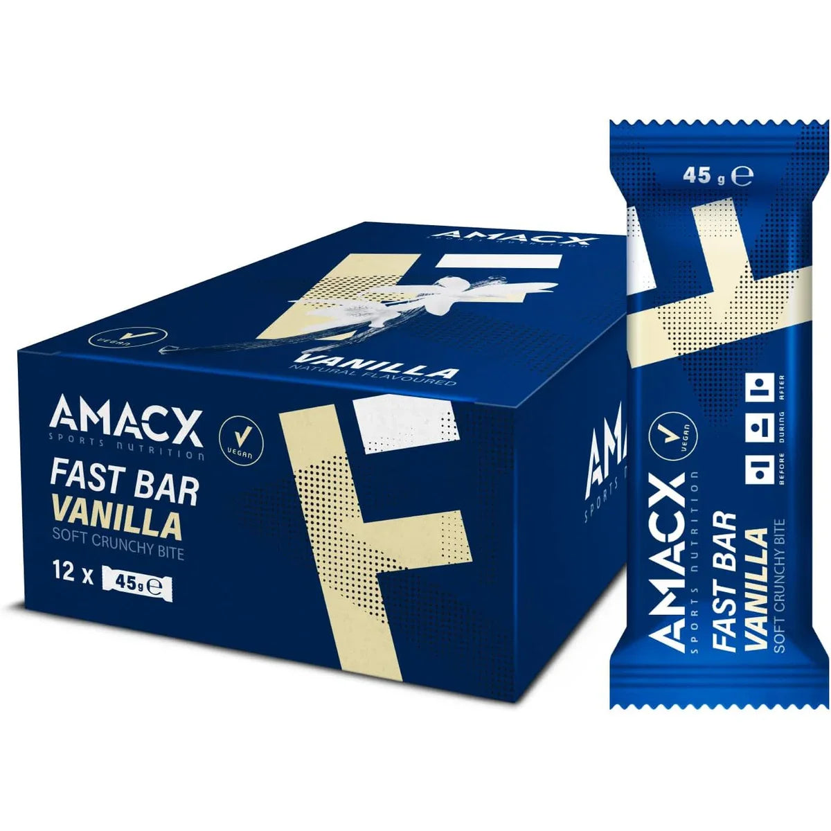 Fast Bar Vanilla - 12 pack