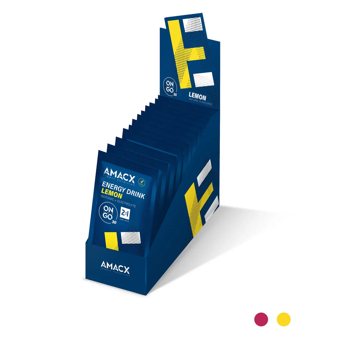 Energy Drink On the Go Lemon - 12 pack