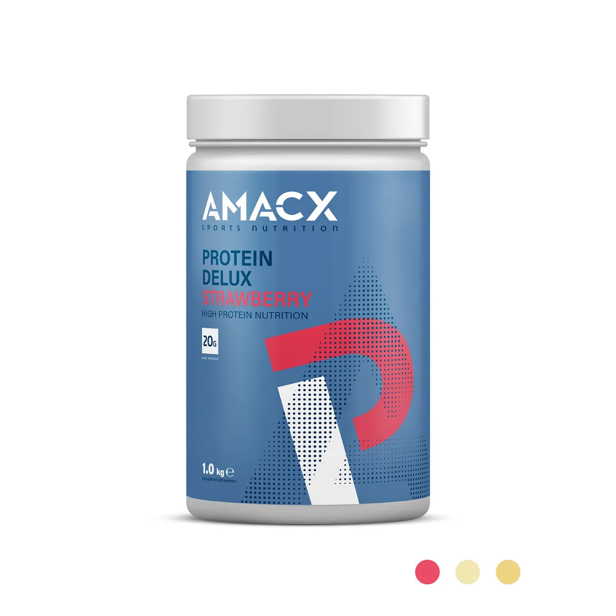 Proteína Deluxe de Morango - 1kg