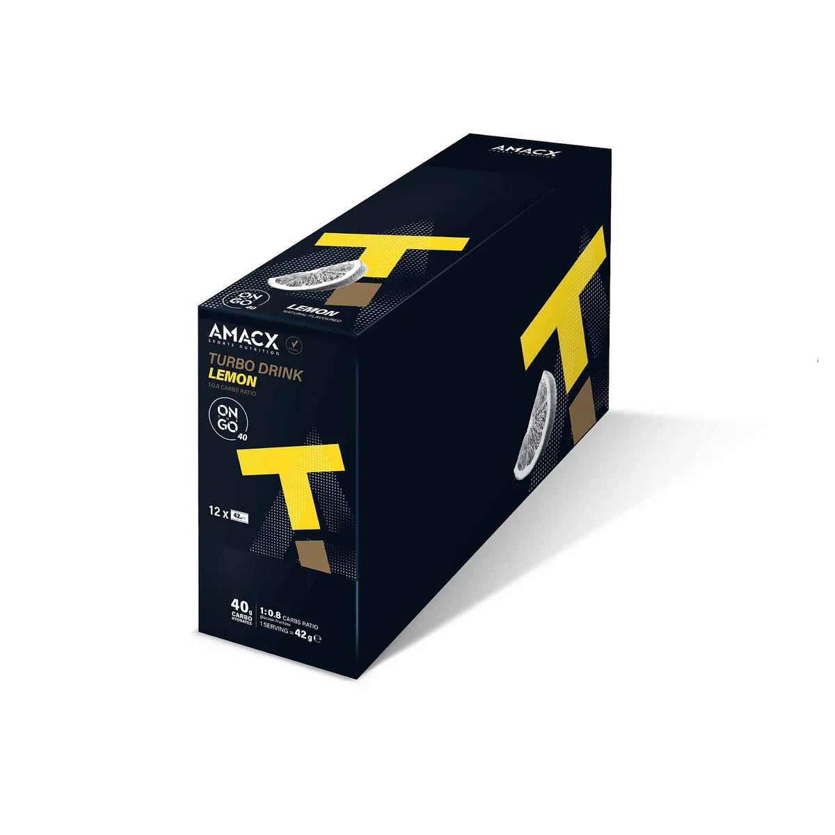 Turbo Drink On the Go Lemon - 12 pack