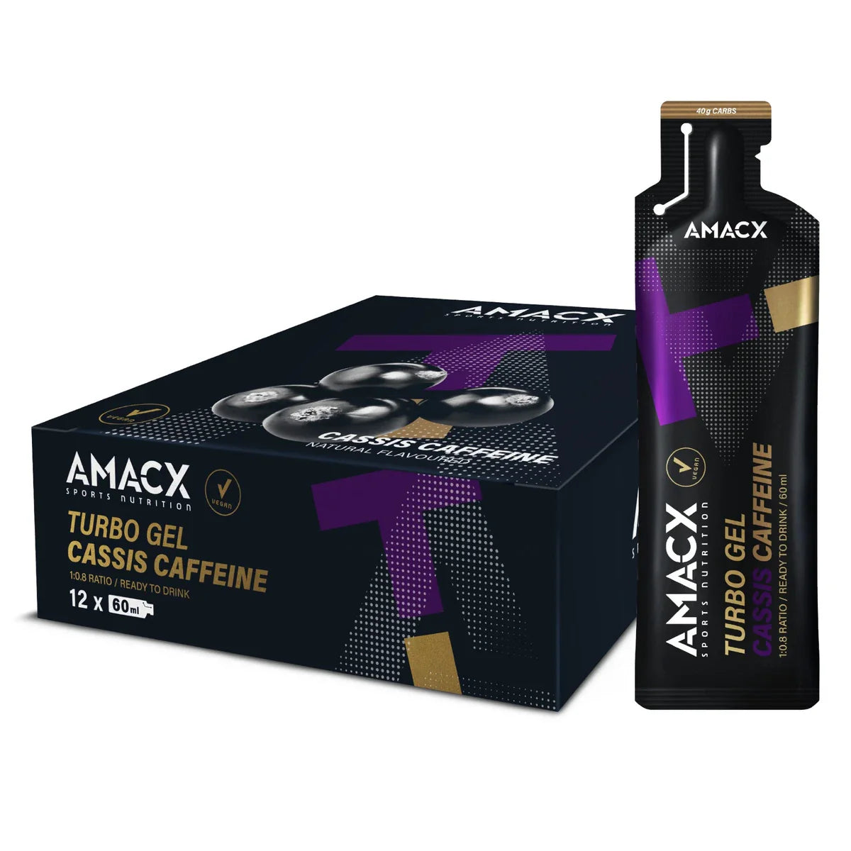 Turbo Gel Cassis - 12 pack