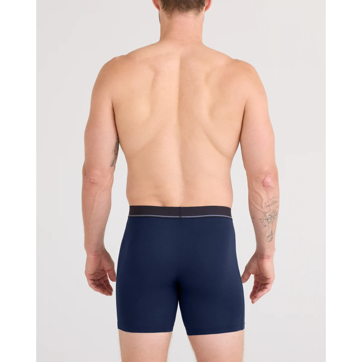 ESSENTIAL COTTON BOXER BRIEF FLY MARITIME