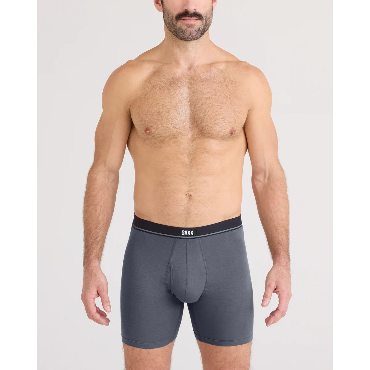 ESSENTIAL COTTON BOXER BRIEF FLY TURBULENCE