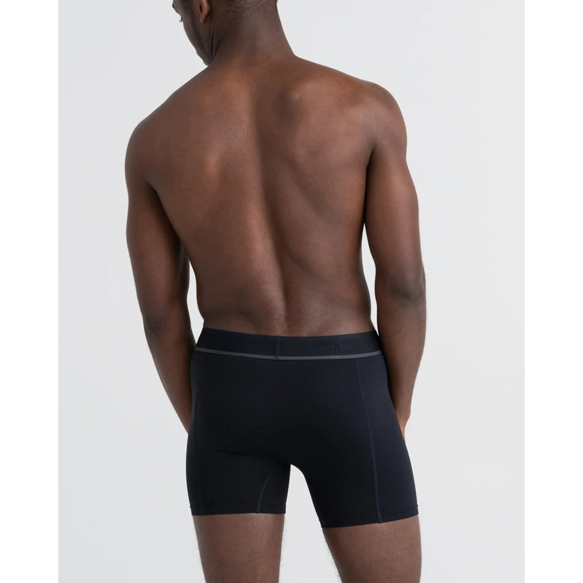 KINETIC LIGHT-COMPRESSION MESH BOXER BRIEF BLACKOUT