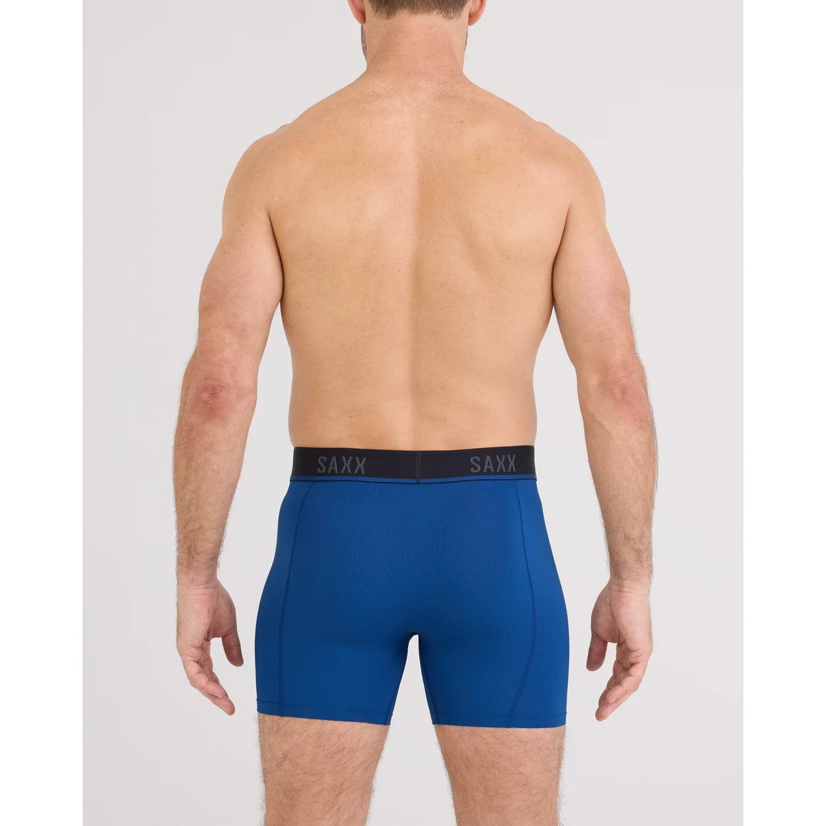 KINETIC LIGHT-COMPRESSION MESH BOXER BRIEF NAVY DAWN