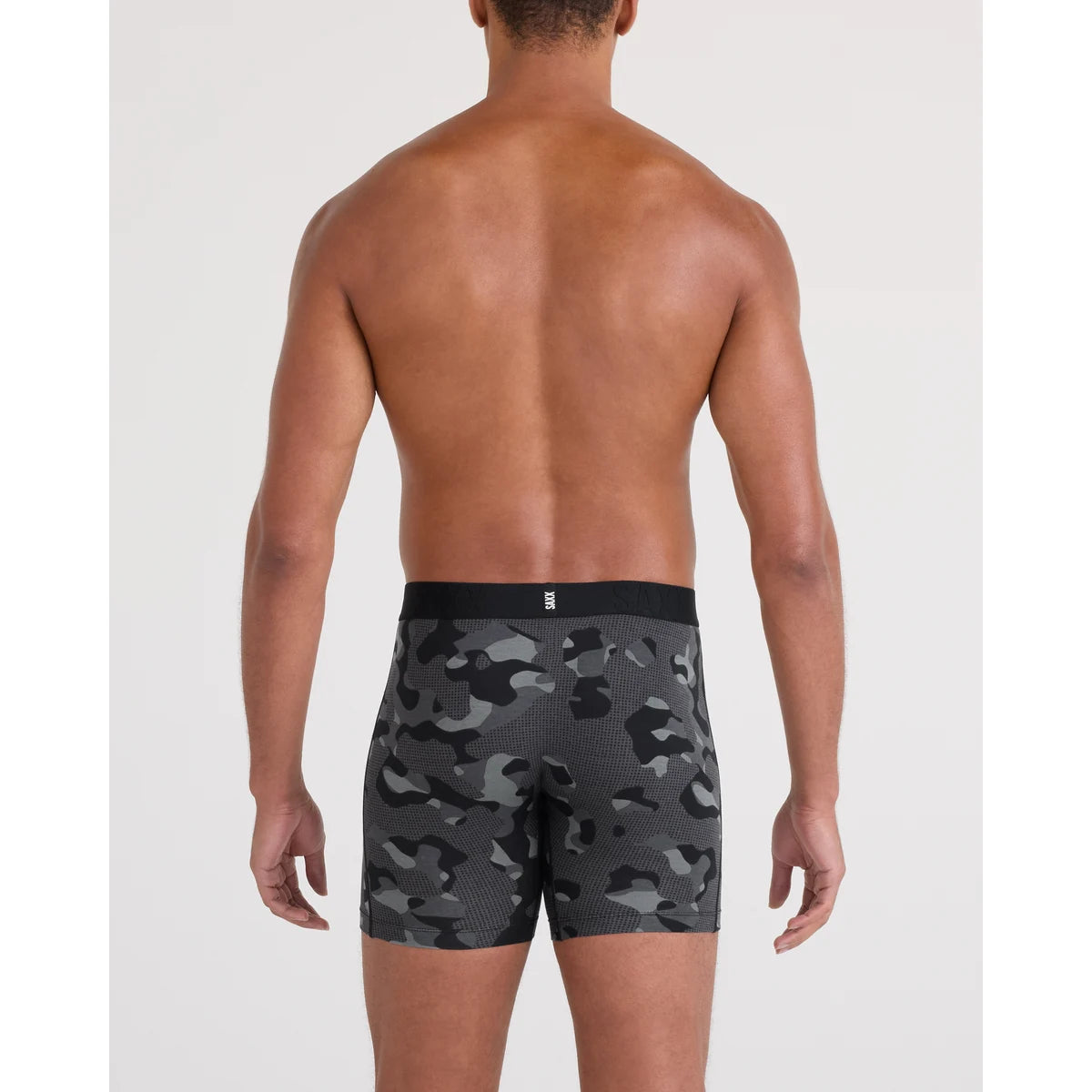 DROPTEMP COOLING COTTON BOXER BRIEF FLY PEBBLE CAMO-GRAPHITE