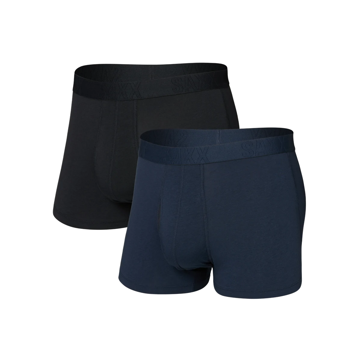 DROPTEMP COOLING COTTON TRUNK FLY 2PK DARK INK/BLACK