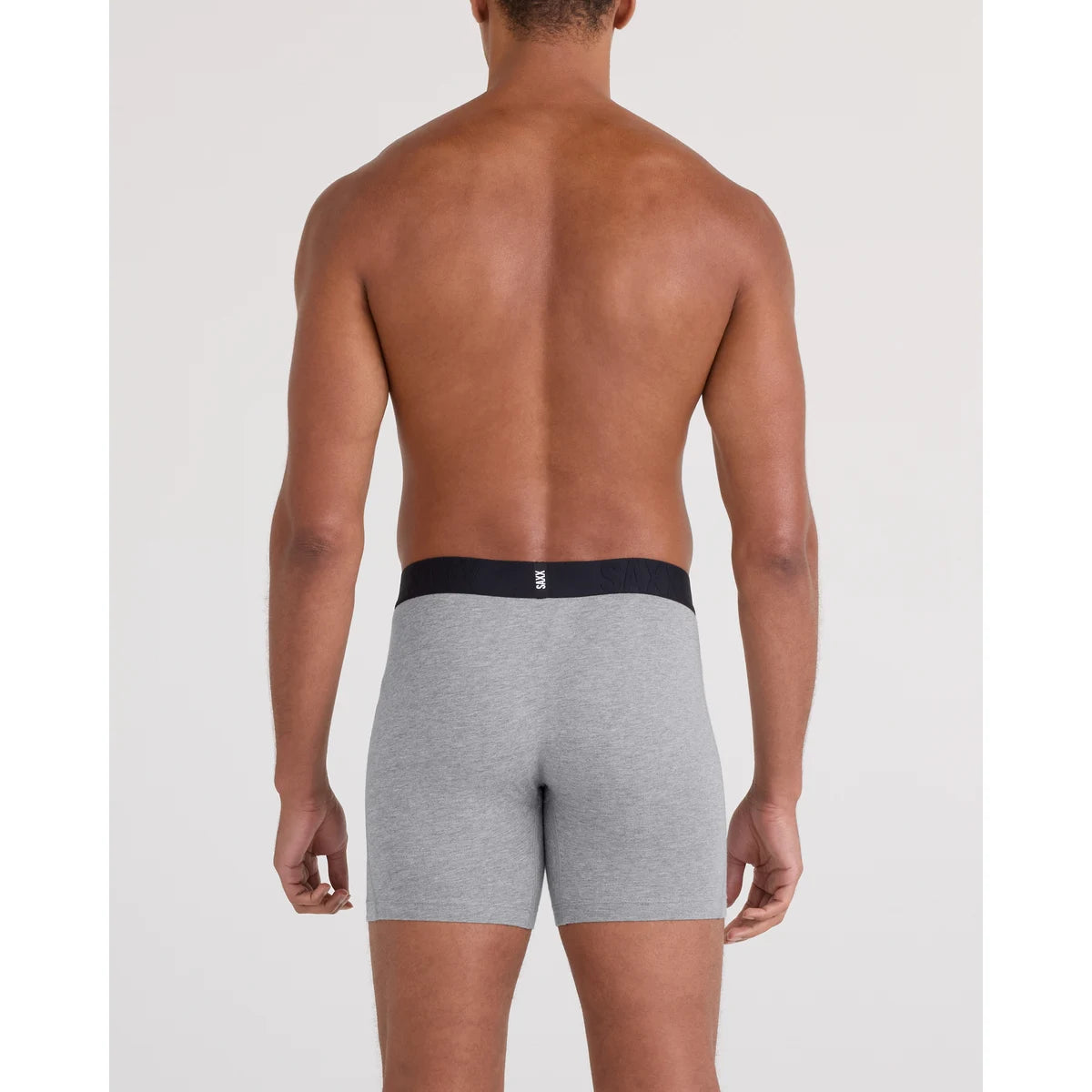 DROPTEMP COOLING COTTON BOXER BRIEF FLY 3PK DK GREY HTHR/DARK INK/BLK