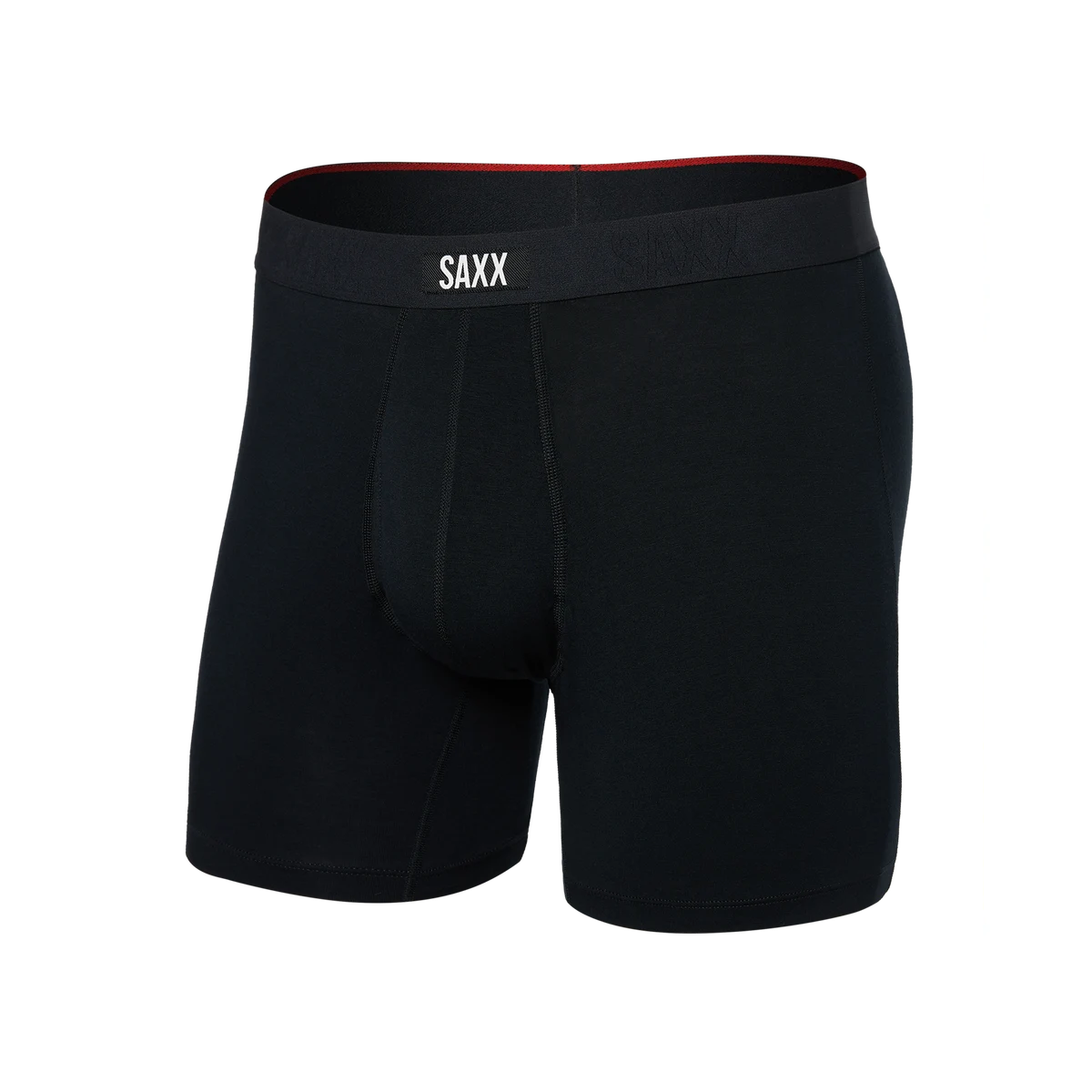 VIBE XTRA SOFT COMFORT BOXER BRIEF FLY BLACK