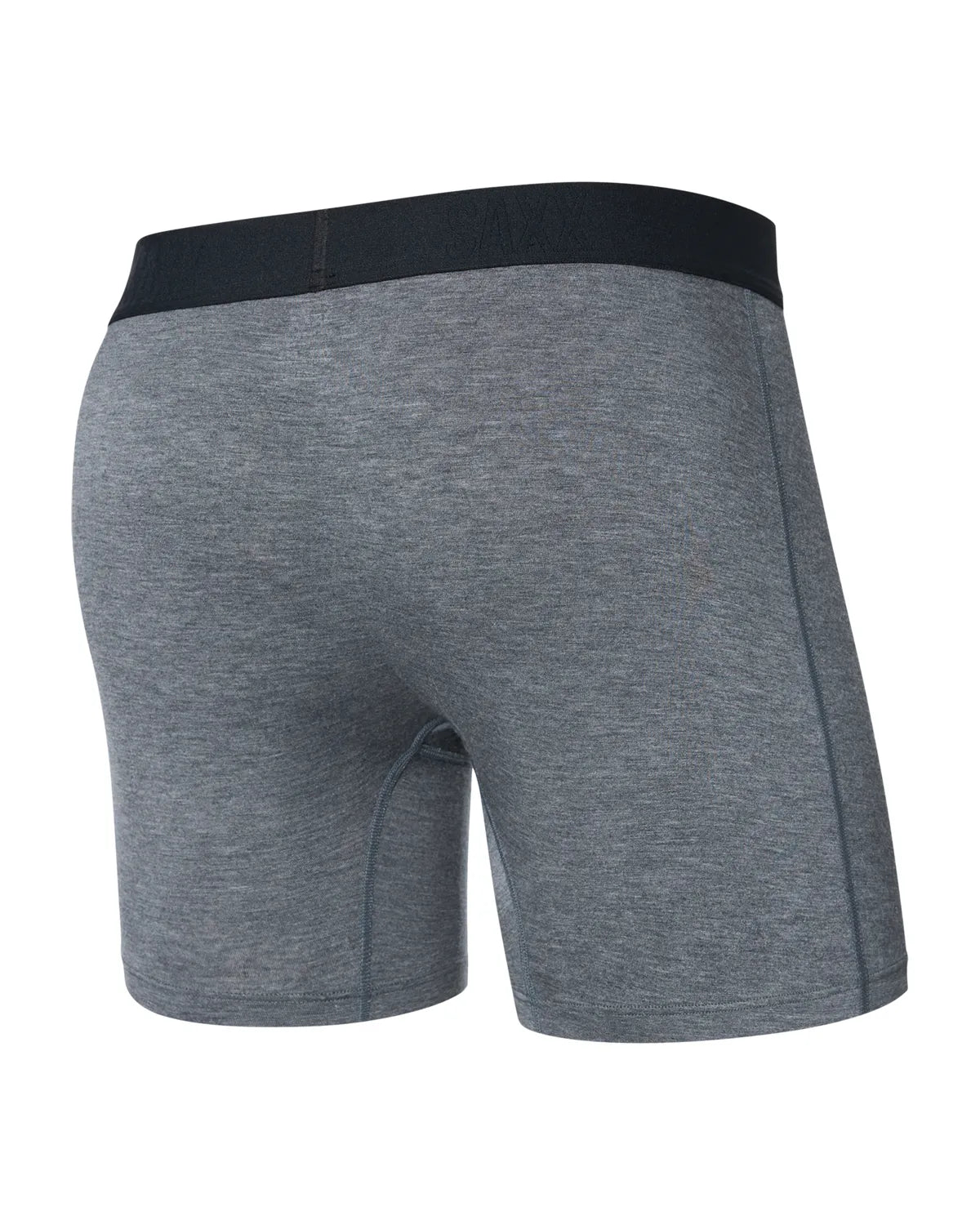 VIBE XTRA SOFT COMFORT BOXER BRIEF FLY DARK GREY HEATHER