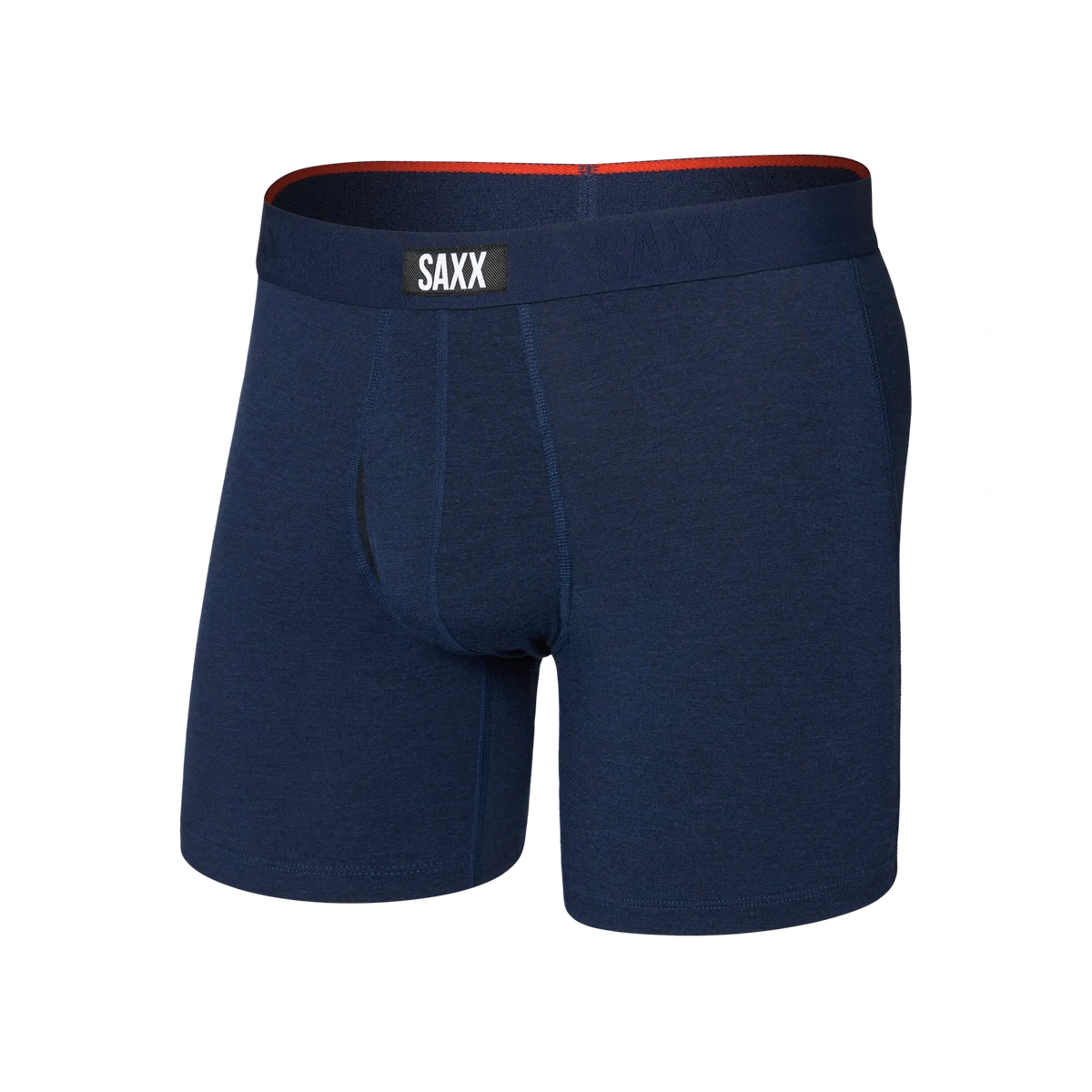 VIBE XTRA SOFT COMFORT BOXER BRIEF FLY DARK NAVY HEATHER