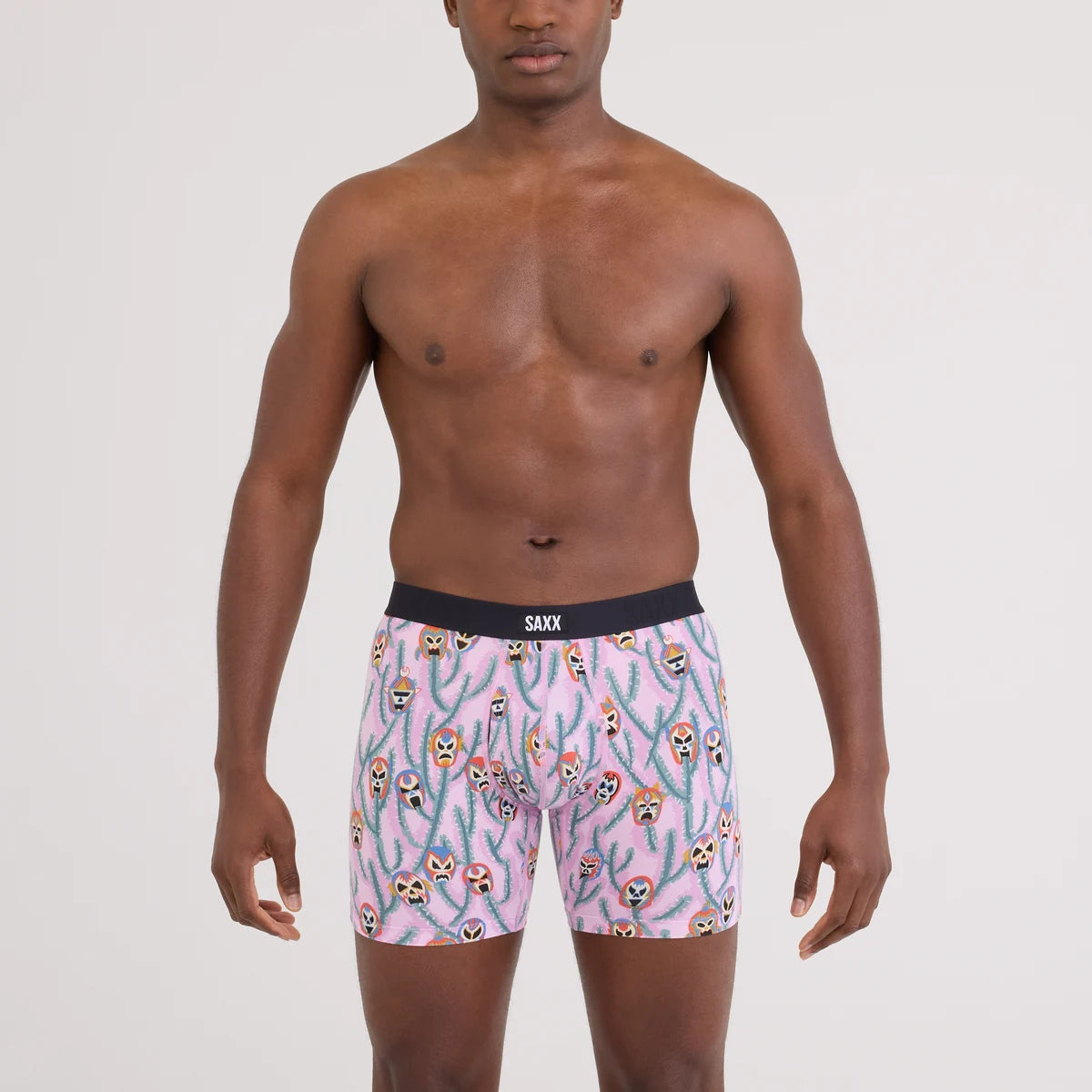 VIBE XTRA SOFT COMFORT BOXER BRIEF FLY LUCHO LIBRE-ORCHID