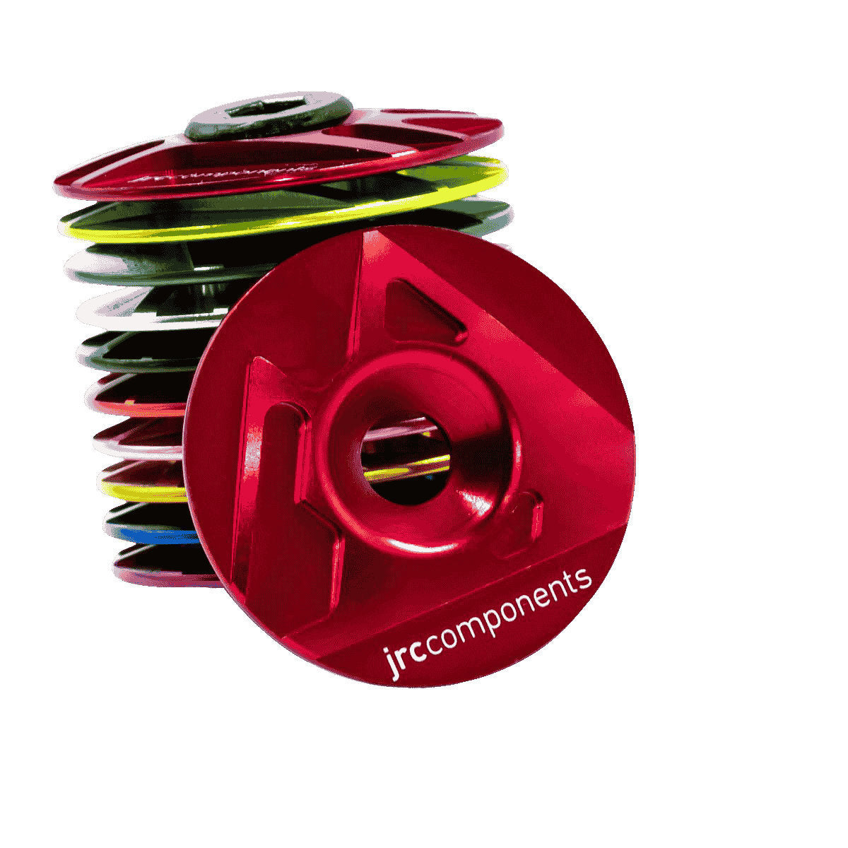 Ahead Stem Top Cap | Aluminium | JRC Logo