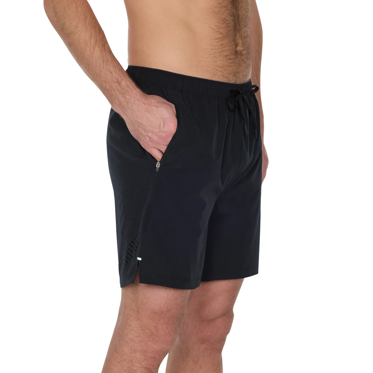 RACE PACE 2N1 RUN SHORT 5" BLACK