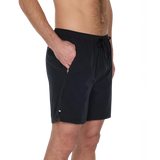 RACE PACE 2N1 RUN SHORT 5" BLACK