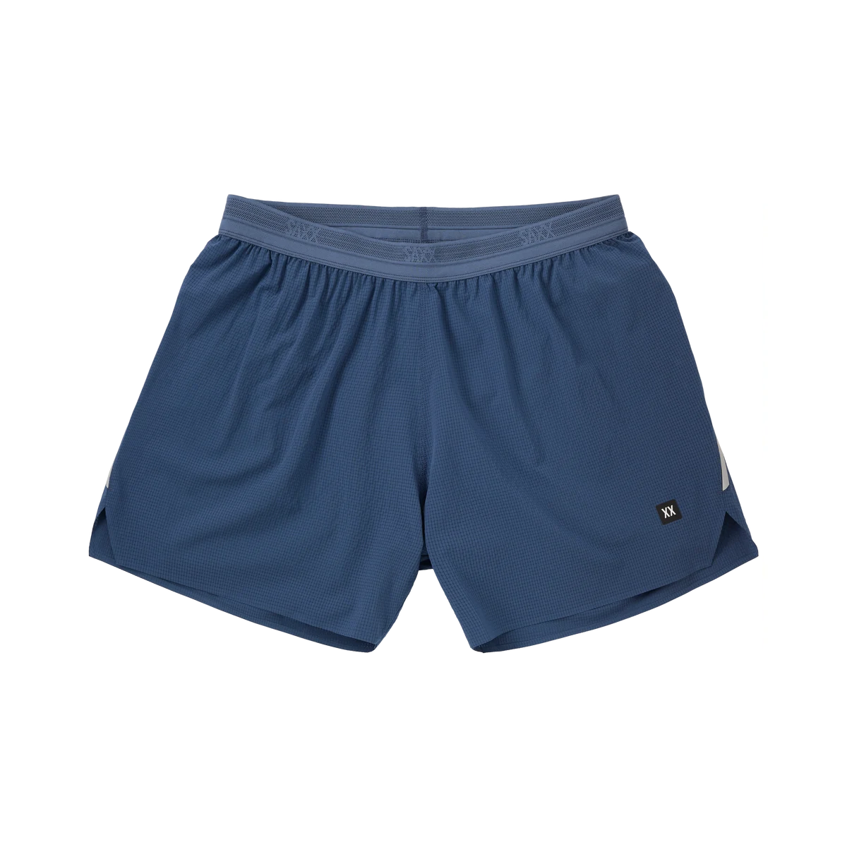 RACE PACE 2N1 RUN SHORT 5" WASHED INDIGO