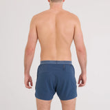 RACE PACE 2N1 RUN SHORT 5" WASHED INDIGO