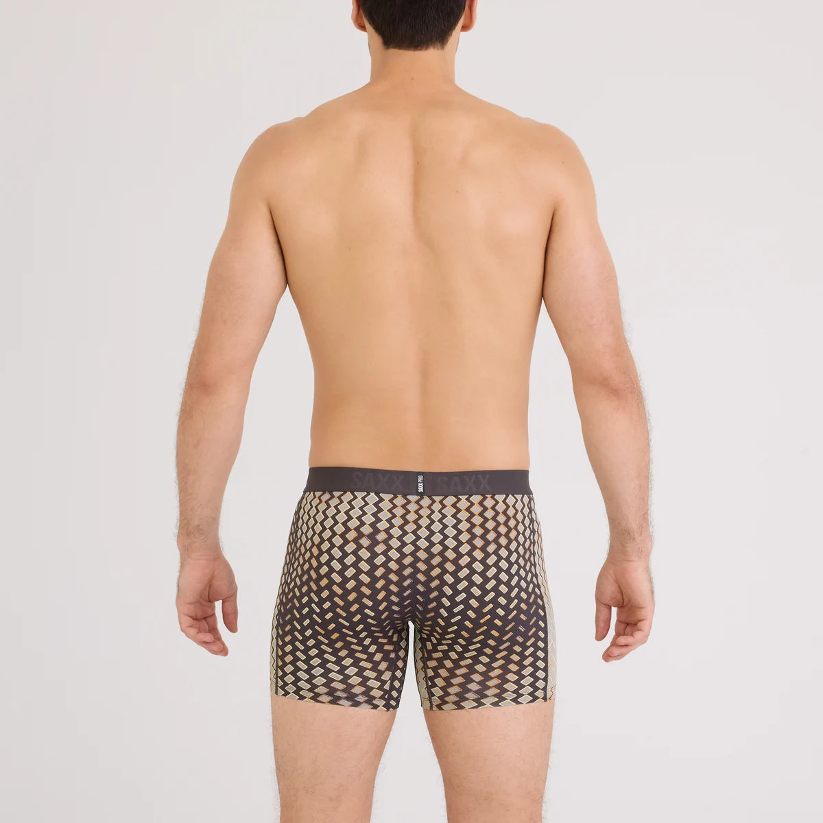 SMOOTH FLEX LIGHT COMPRESSION BOXER BRIEF LUSTRE WEAVE-FD BLACK