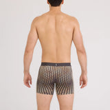 SMOOTH FLEX LIGHT COMPRESSION BOXER BRIEF LUSTRE WEAVE-FD BLACK