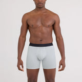 SMOOTH FLEX LIGHT COMPRESSION BOXER BRIEF PEARL GREY