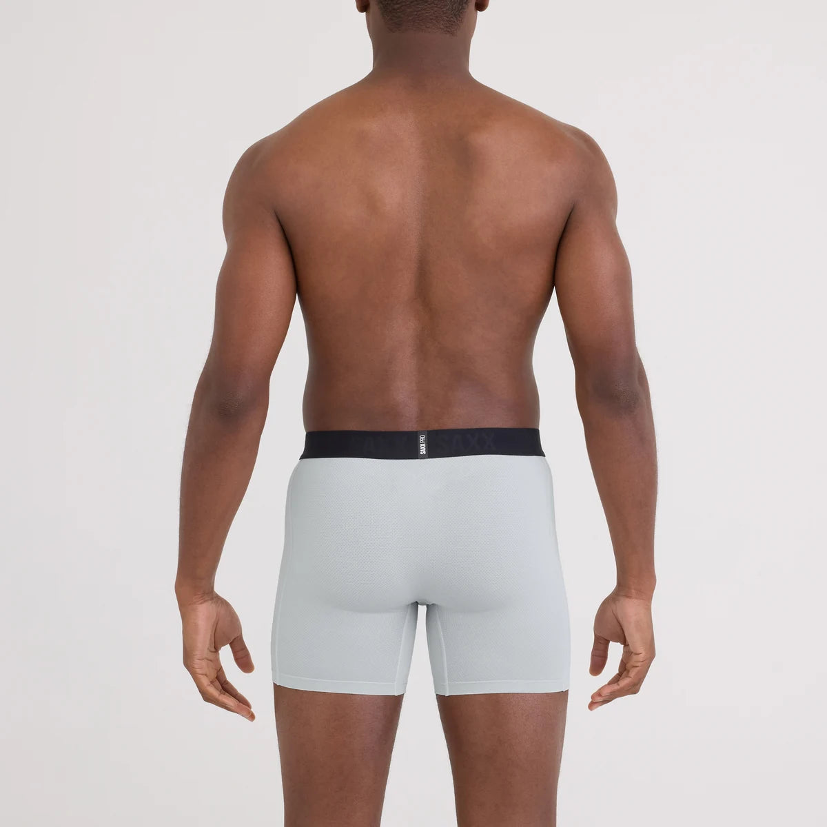 SMOOTH FLEX LIGHT COMPRESSION BOXER BRIEF PEARL GREY