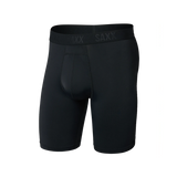 SMOOTH FLEX LIGHT COMPRESSION LONG LEG BOXER BRIEF BLACK