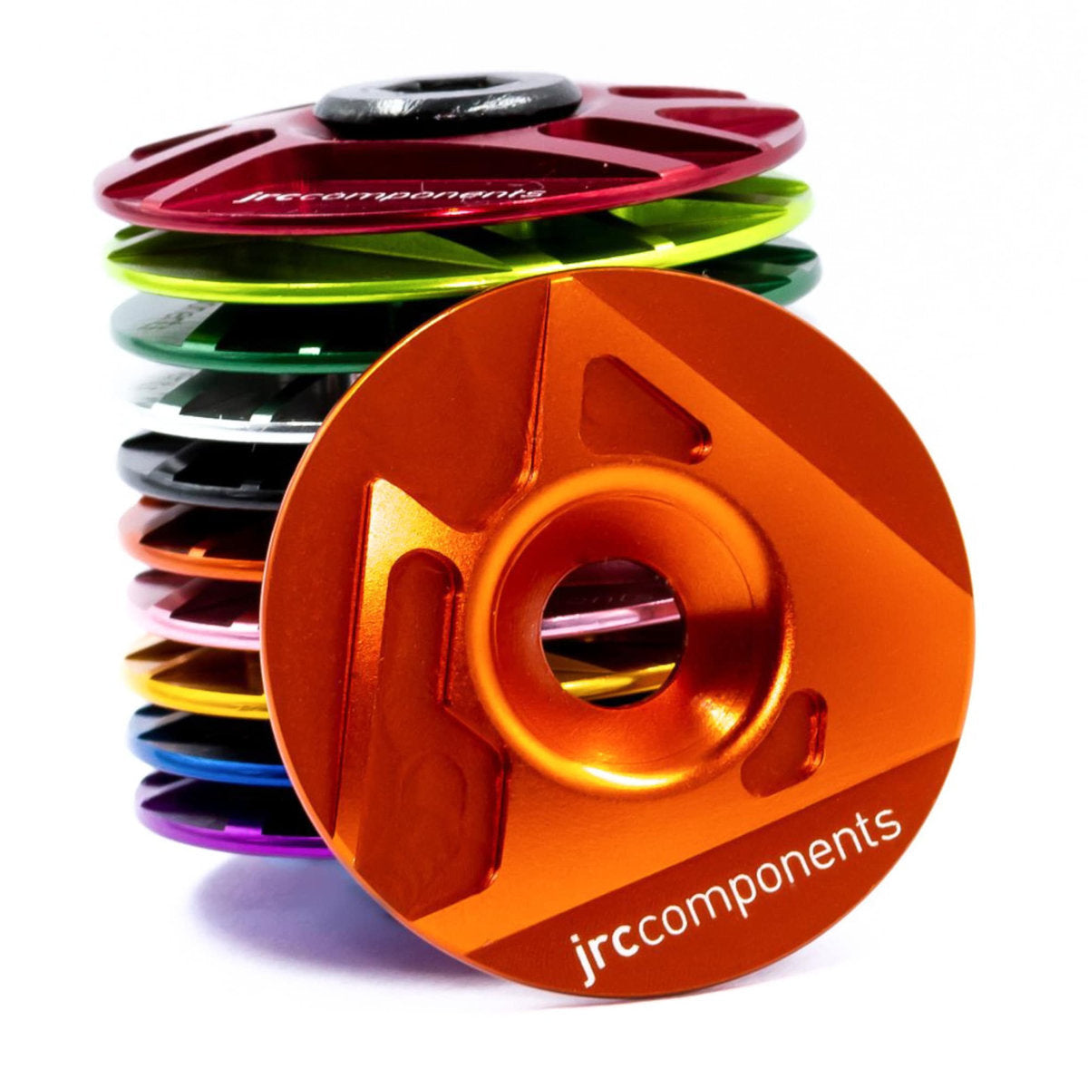Ahead Stem Top Cap | Aluminium | JRC Logo