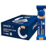 Energy Fruit Chew Orange - 12 pack