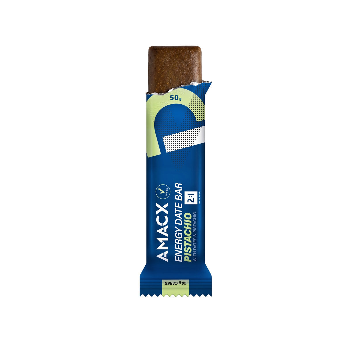 Energy Date Bar Pistacho - 12 pack