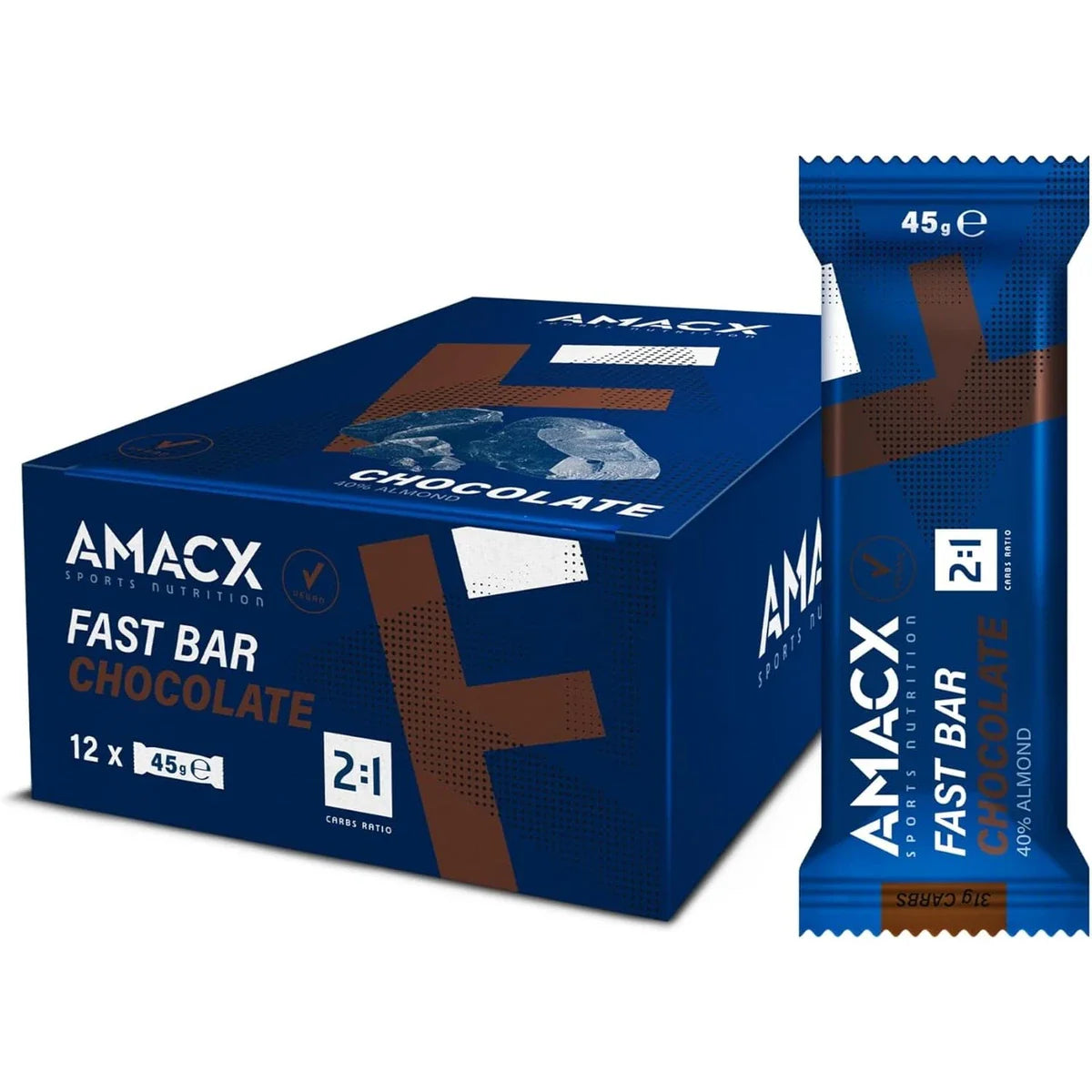 Fast Bar Chocolate - 12 pack
