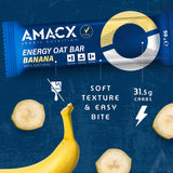 Energy Oat Bar Banana - 12 pack