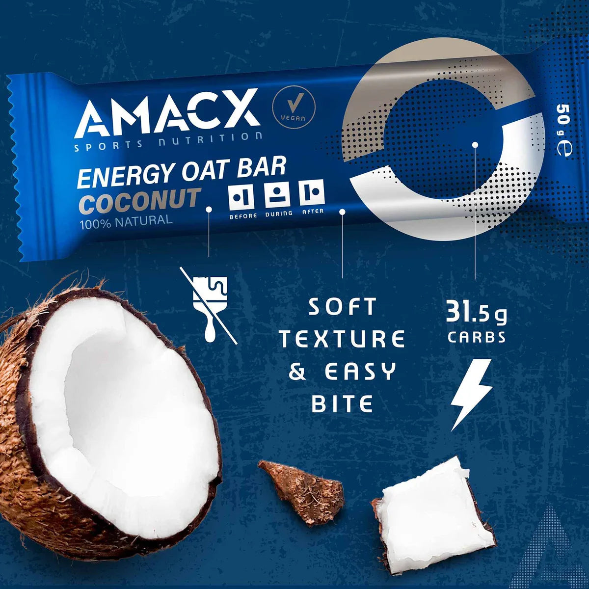 Energy Oat Bar Coconut - 12 pack 