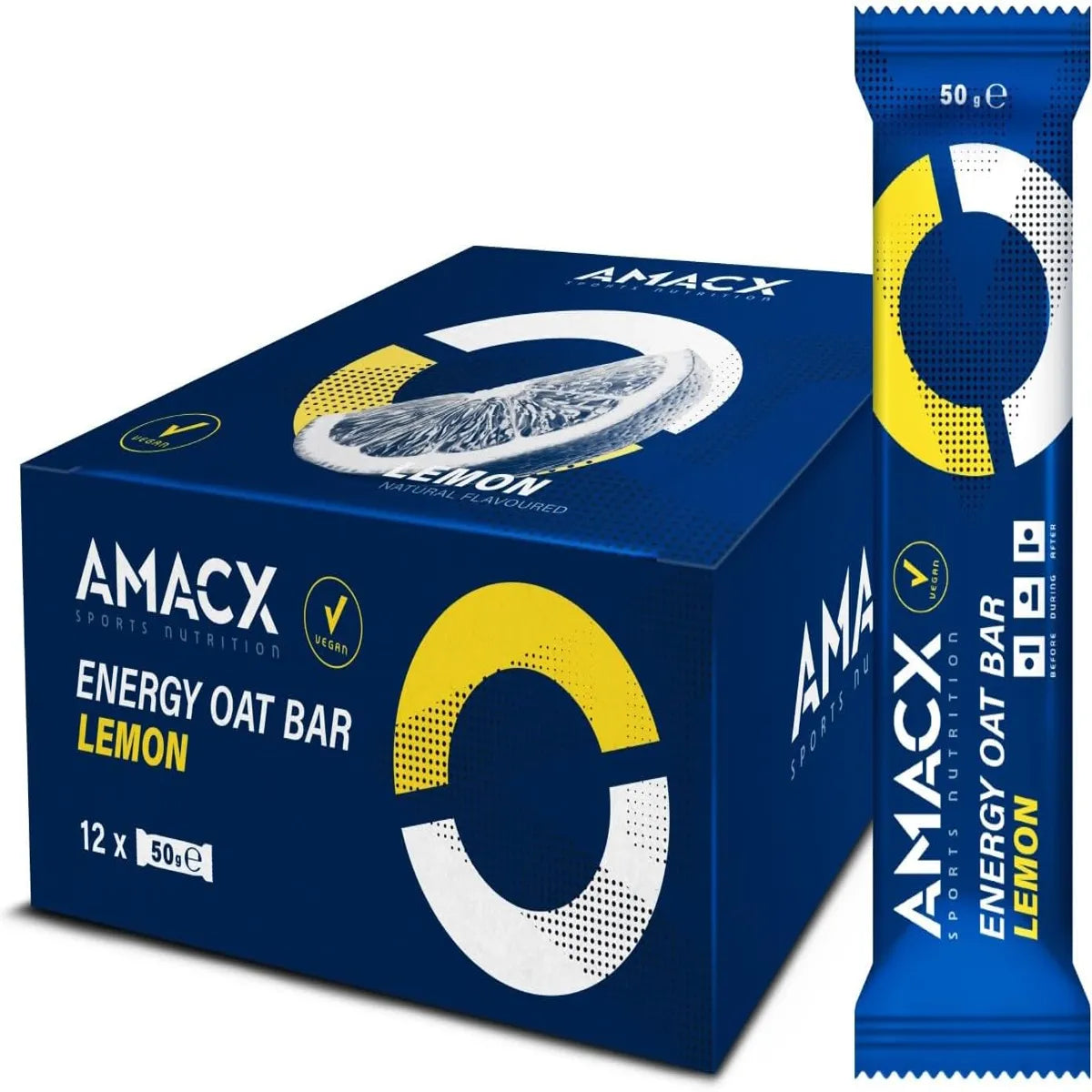Energy Oat Bar Lemon - 12 pack 