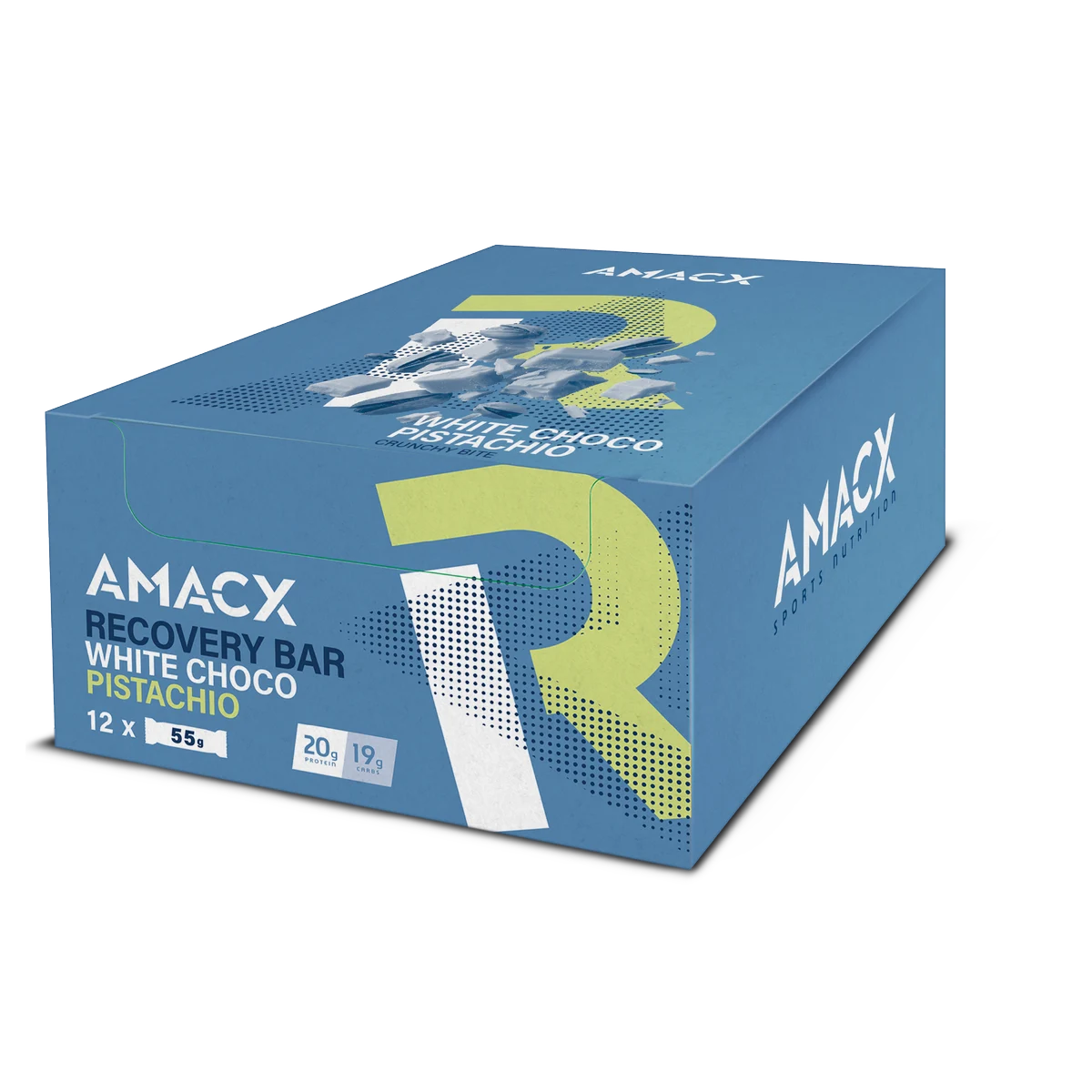 Recovery Bar White Chocco Pistacho - 12 pack