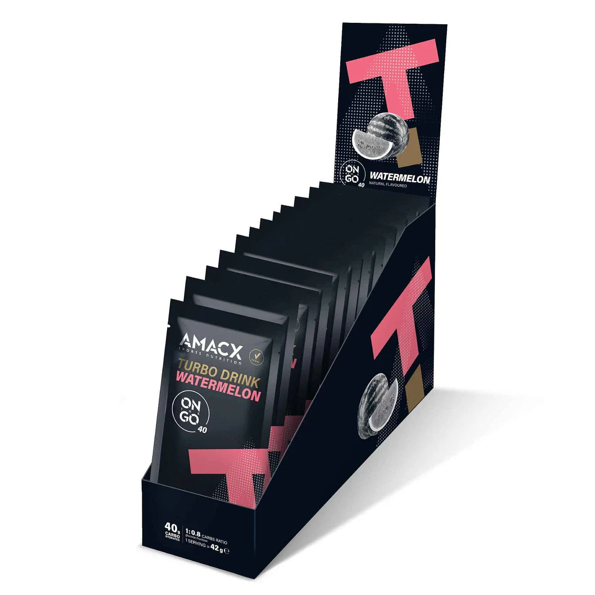 Turbo Drink On the Go Watermelon - 12 pack