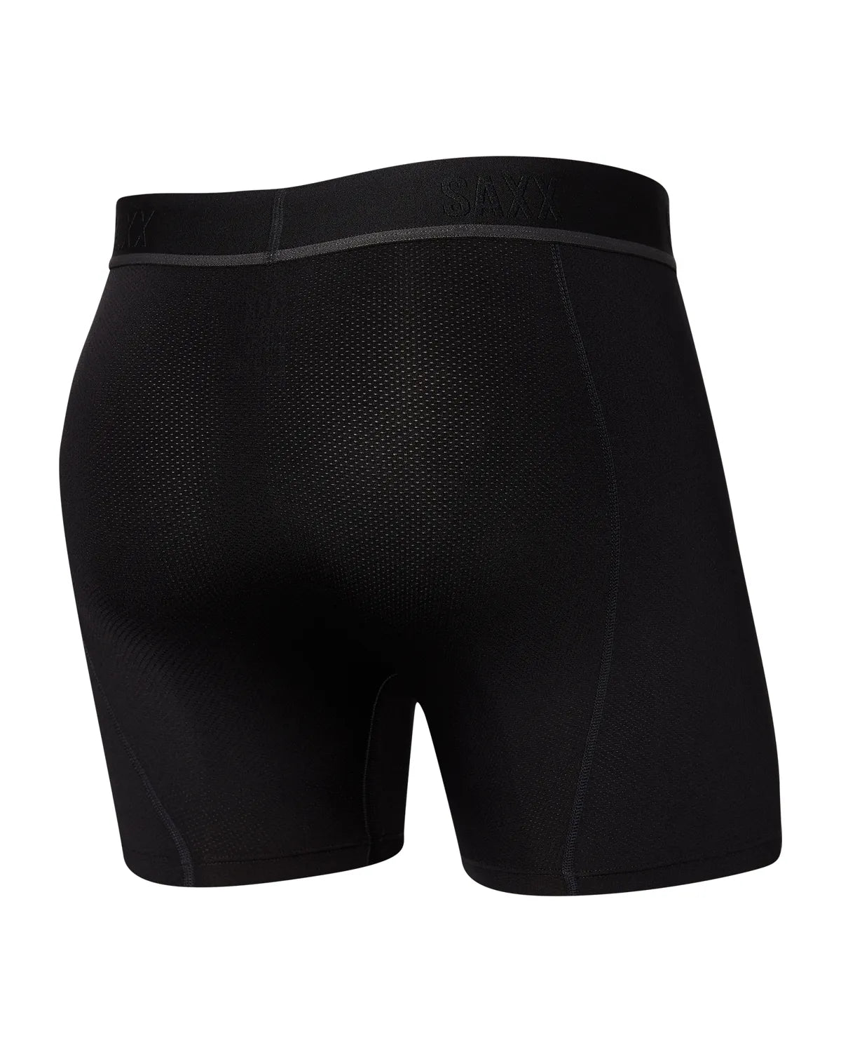 KINETIC LIGHT-COMPRESSION MESH BOXER BRIEF BLACKOUT