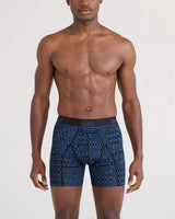 KINETIC LIGHT-COMPRESSION MESH BOXER BRIEF MAZE CAMO-NAVY DAWN