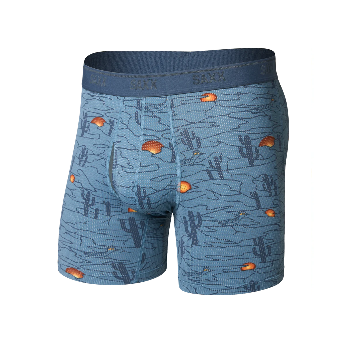 QUEST QUICK-DRY MESH BOXER BRIEF CANYONLANDS-WASHED BLUE