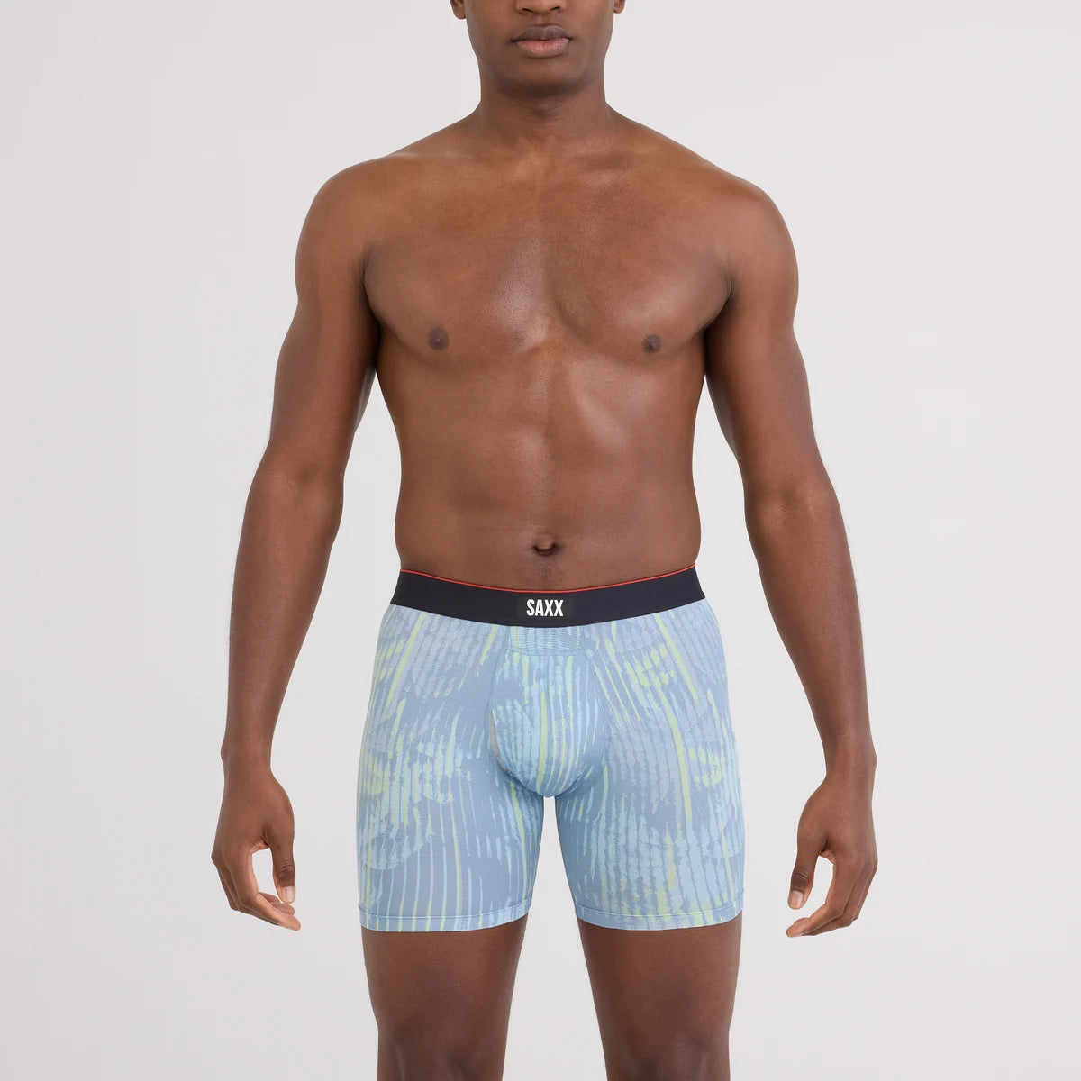 MULTI-SPORT MESH BOXER BRIEF FLY PALM SCREEN-FADED DENIM