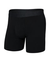 DROPTEMP COOLING COTTON BOXER BRIEF FLY BLACK