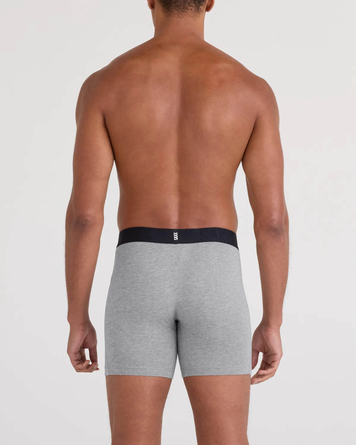 DROPTEMP COOLING COTTON BOXER BRIEF FLY 3PK DK GREY HTHR/DARK INK/BLK