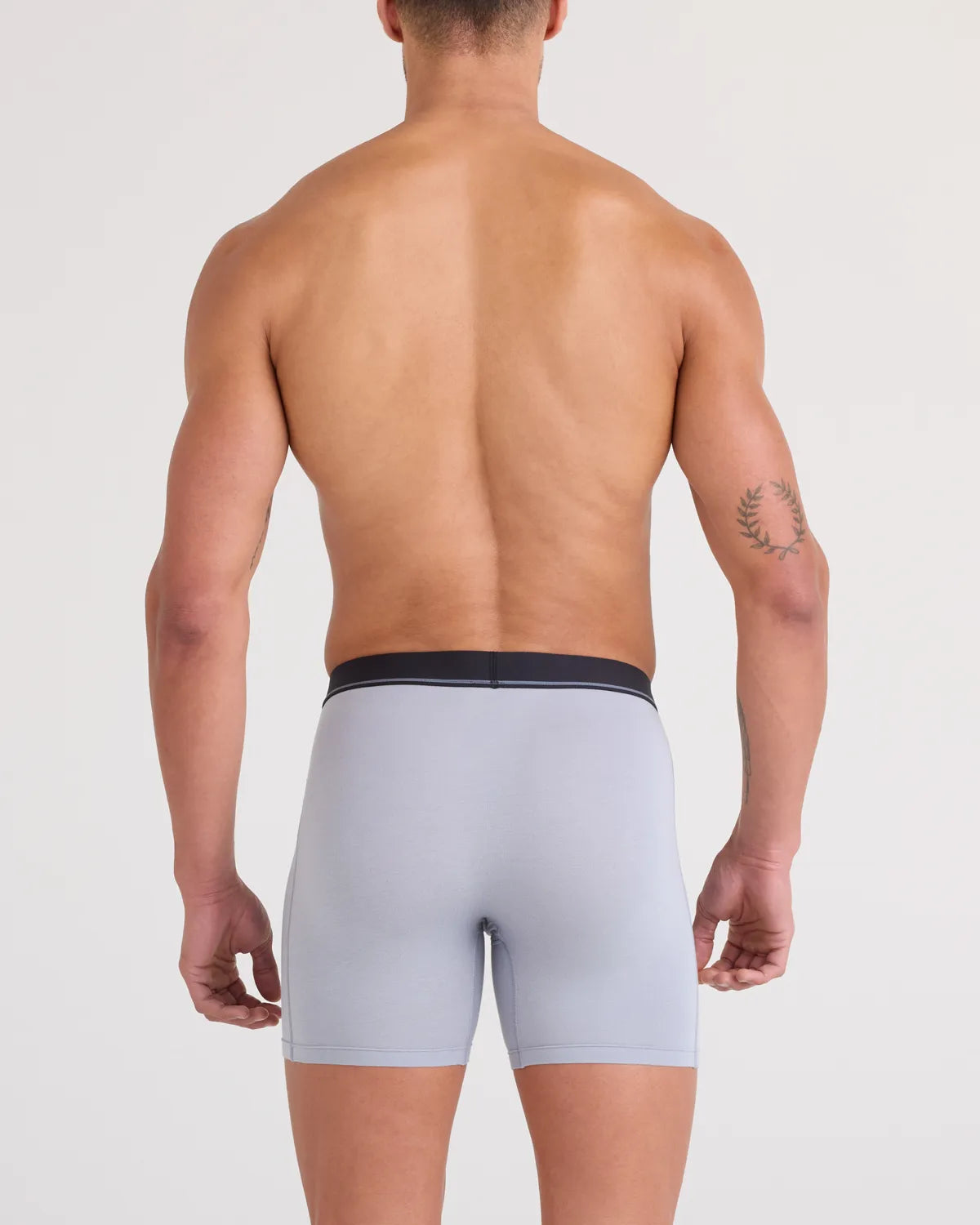 ESSENTIAL COTTON BOXER BRIEF FLY 3PK TRADEWINDS/INDIGO/MAROON