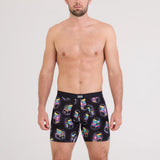 VIBE XTRA SOFT COMFORT BOXER BRIEF FLY BEERCADE BLACK