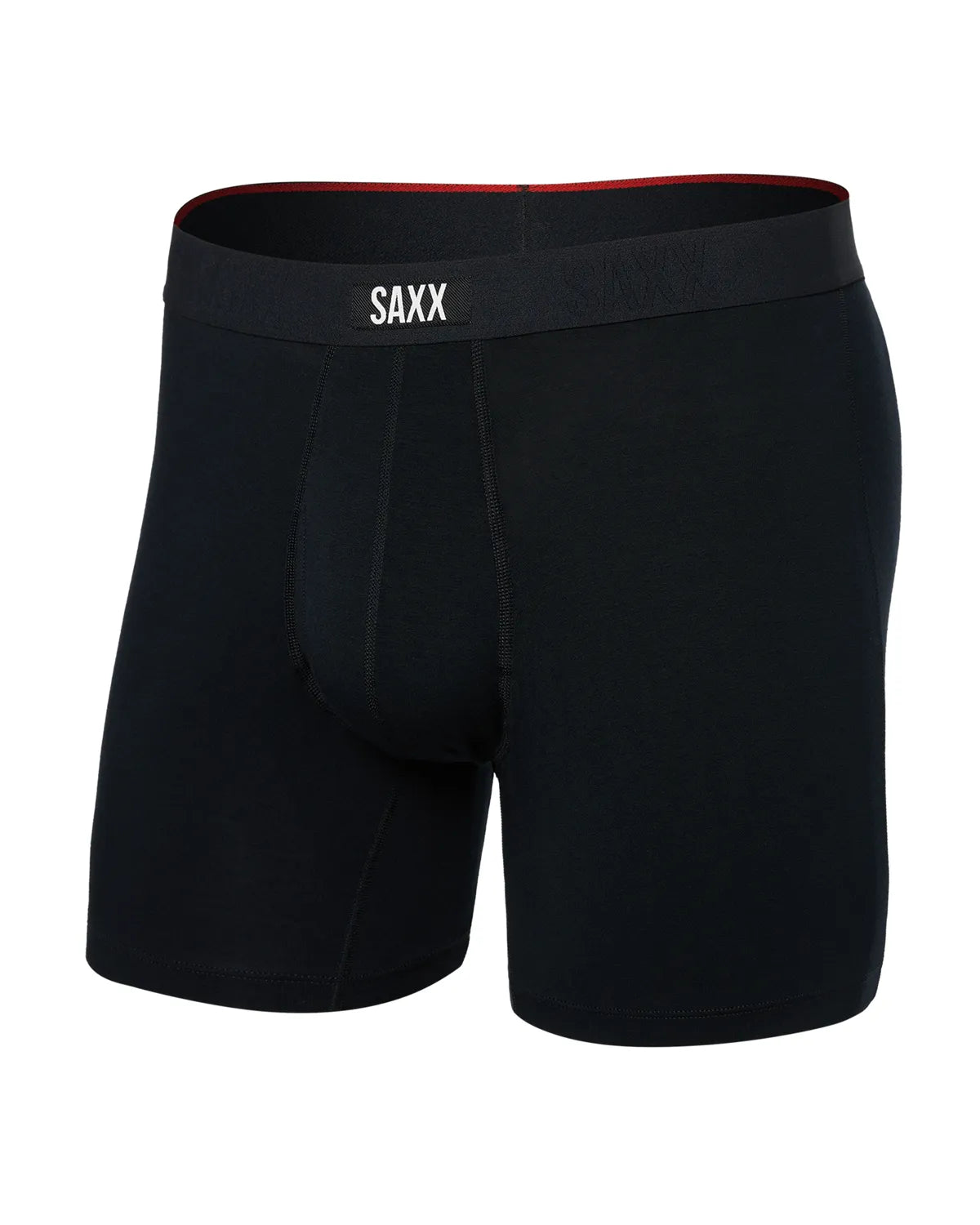 VIBE XTRA SOFT COMFORT BOXER BRIEF FLY BLACK